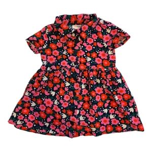 Hanna Andersson Floral Short Sleeved Dress